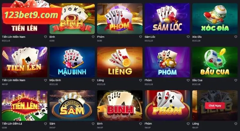 Sảnh game hỗ trợ người chơi cá cược